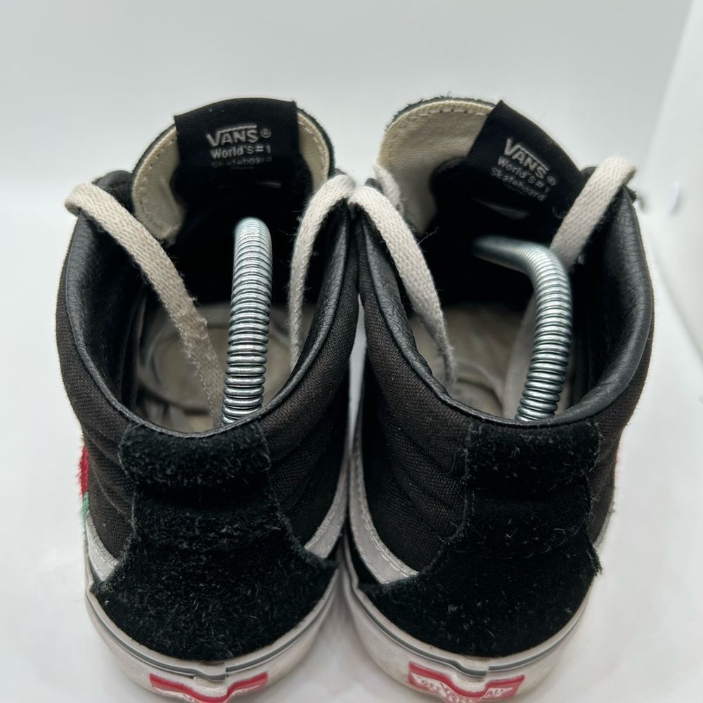Rose Thorns Hightop Vans View 4